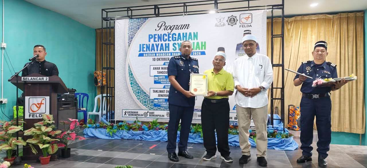 Program Pencegahan Jenayah Syariah Peringkat Daerah Muadzam Shah 2026