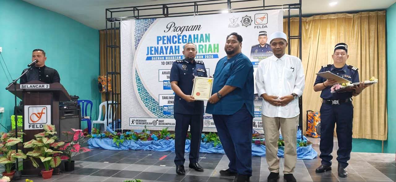 Program Pencegahan Jenayah Syariah Peringkat Daerah Muadzam Shah 2026