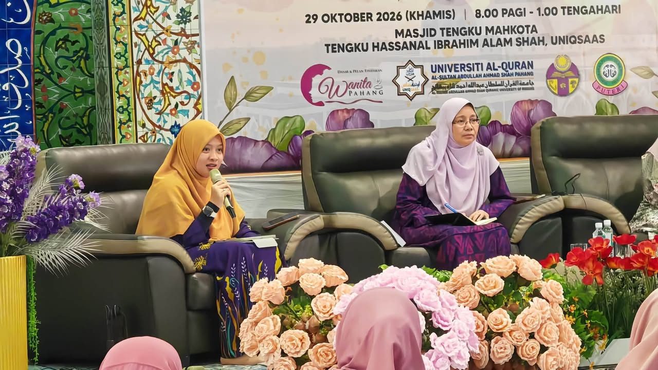 Program Wanita Cinta Al-Quran di Masjid Tengku Mahkota, UNIQSAAS, Kuantan